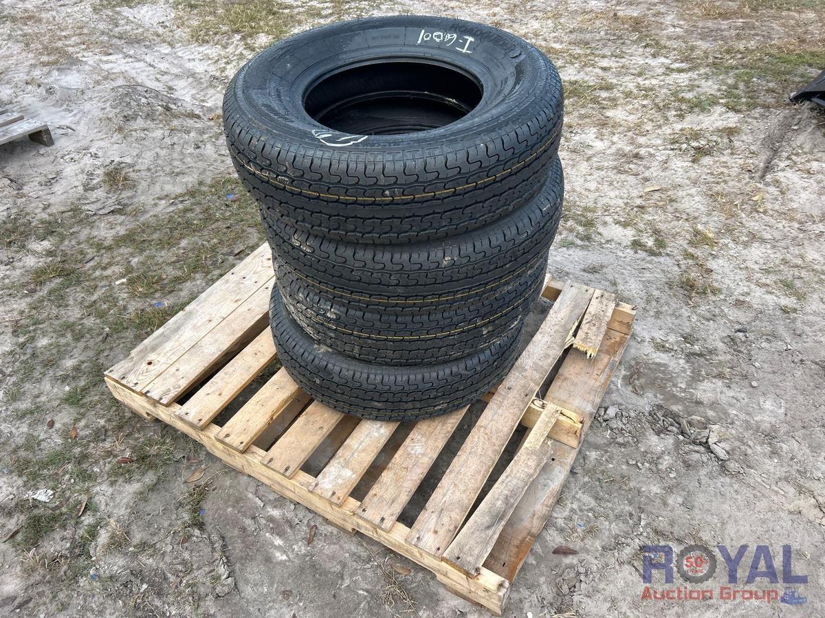Set of Unused Trailer Tires ST225/75R15
