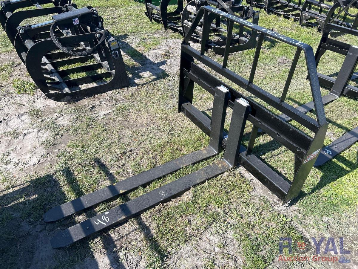 2025 Kivel 48in Forks Skid Steer Attachment