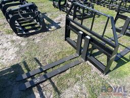 2025 Kivel 48in Forks Skid Steer Attachment