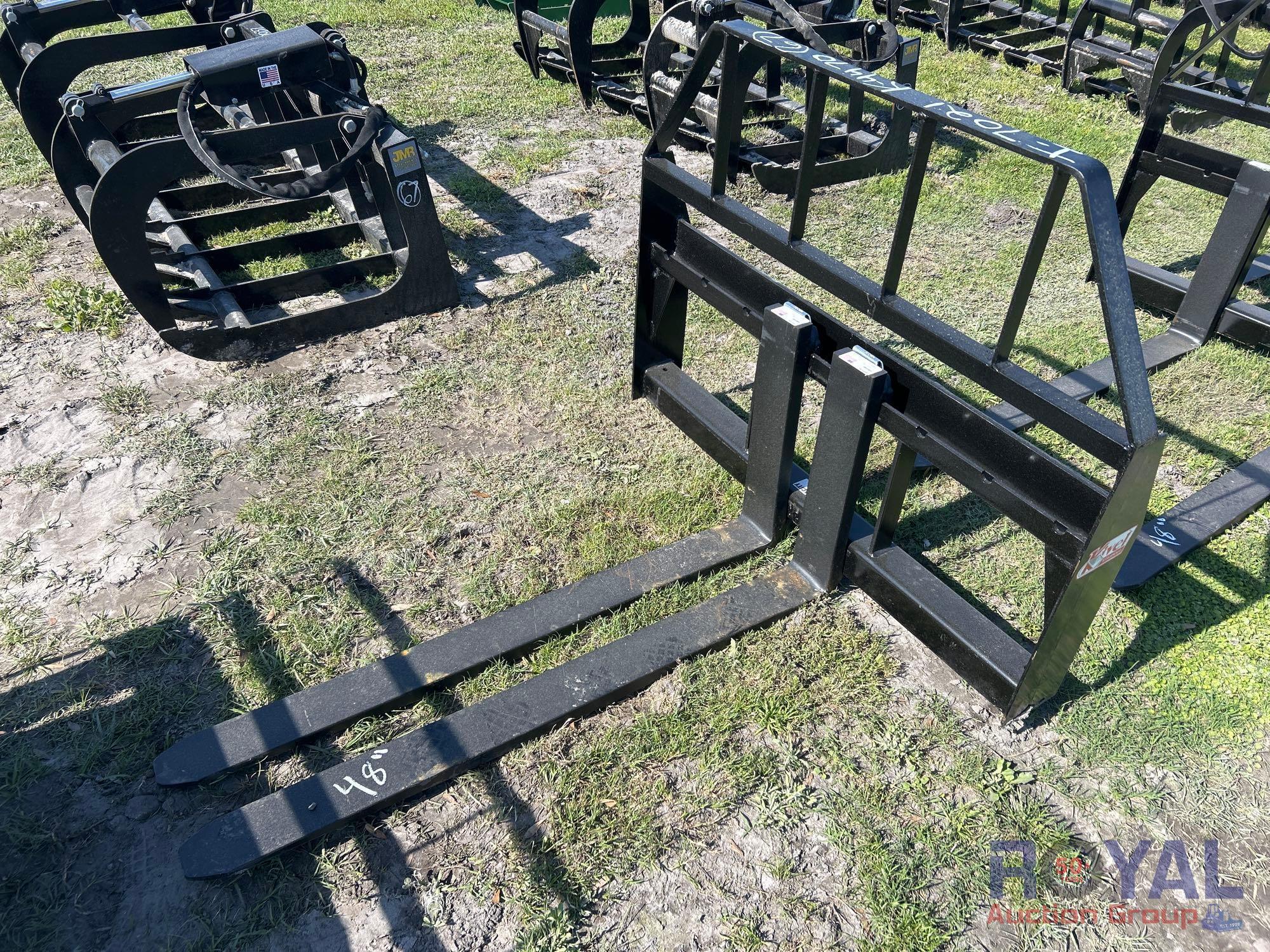 2025 Kivel 48in Forks Skid Steer Attachment