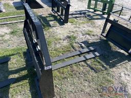 2025 Kivel 48in Forks Skid Steer Attachment