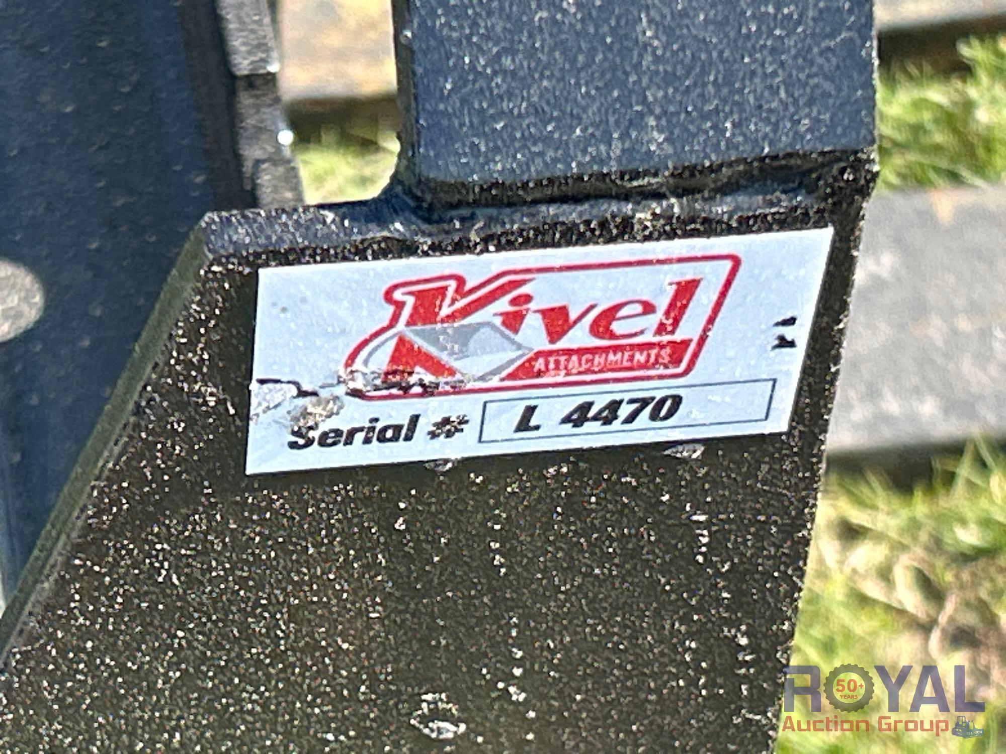 2025 Kivel 48in Forks Skid Steer Attachment