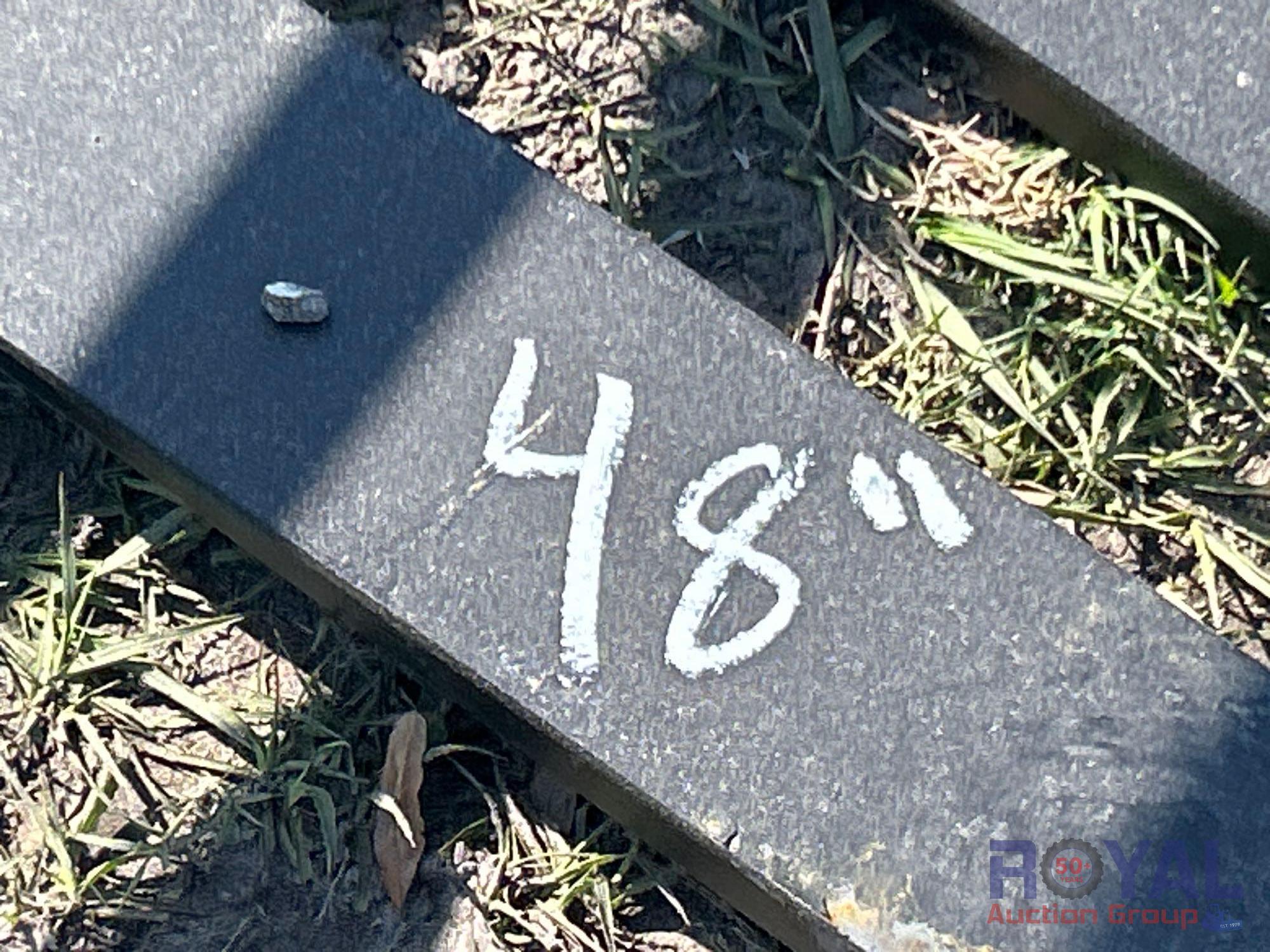 2025 Kivel 48in Forks Skid Steer Attachment