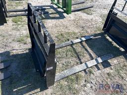 2025 Kivel 48in Forks Mini Skid Steer Attachment