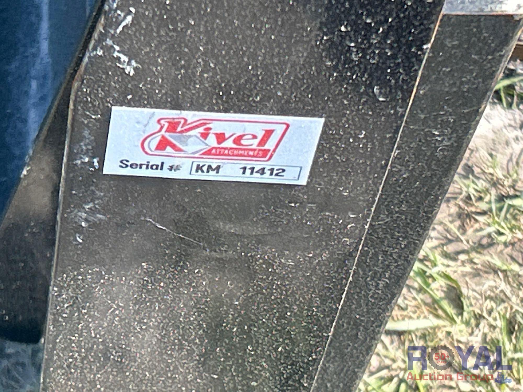 2025 Kivel 48in Forks Mini Skid Steer Attachment
