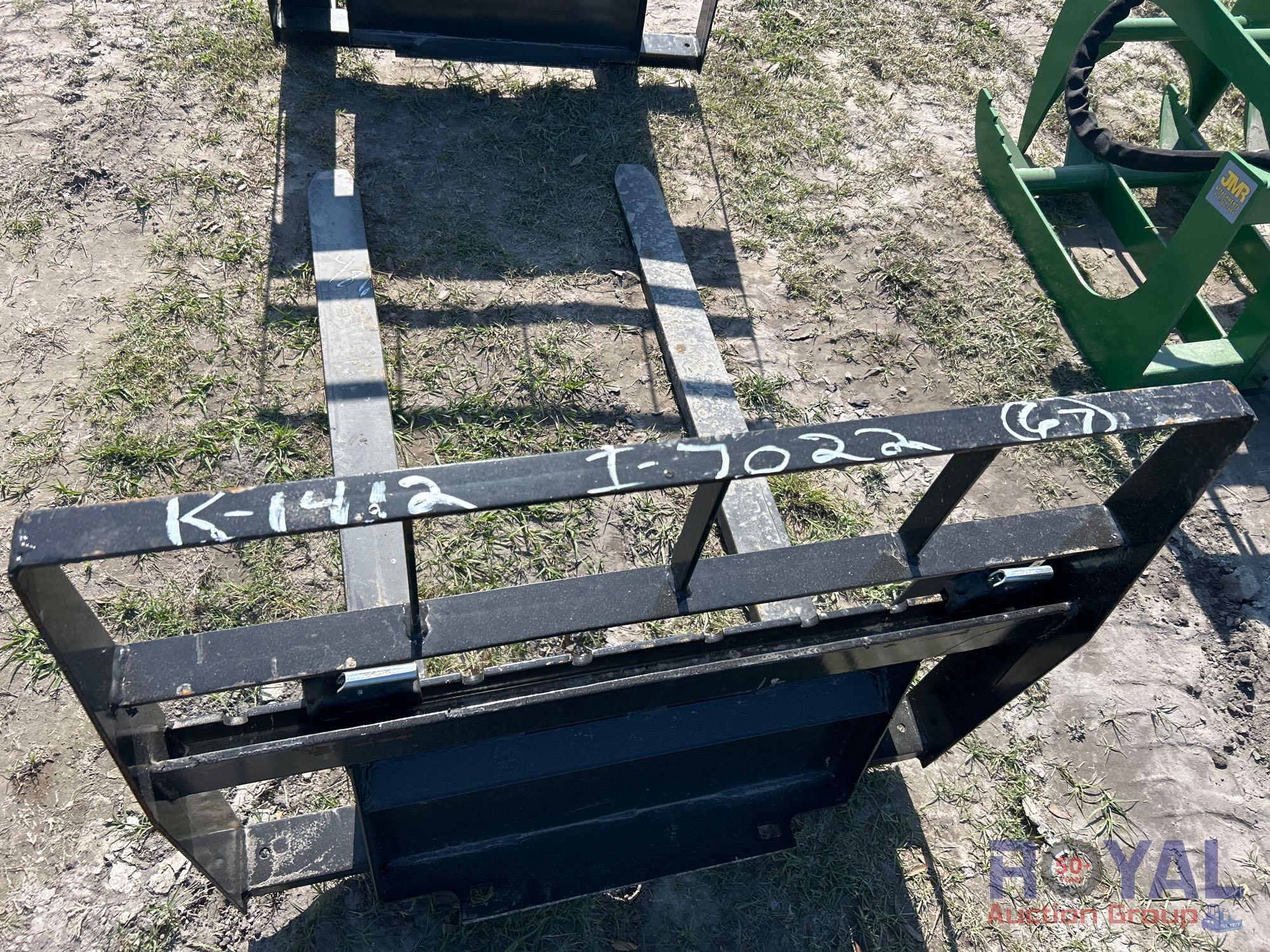 2025 Kivel 48in Forks Mini Skid Steer Attachment
