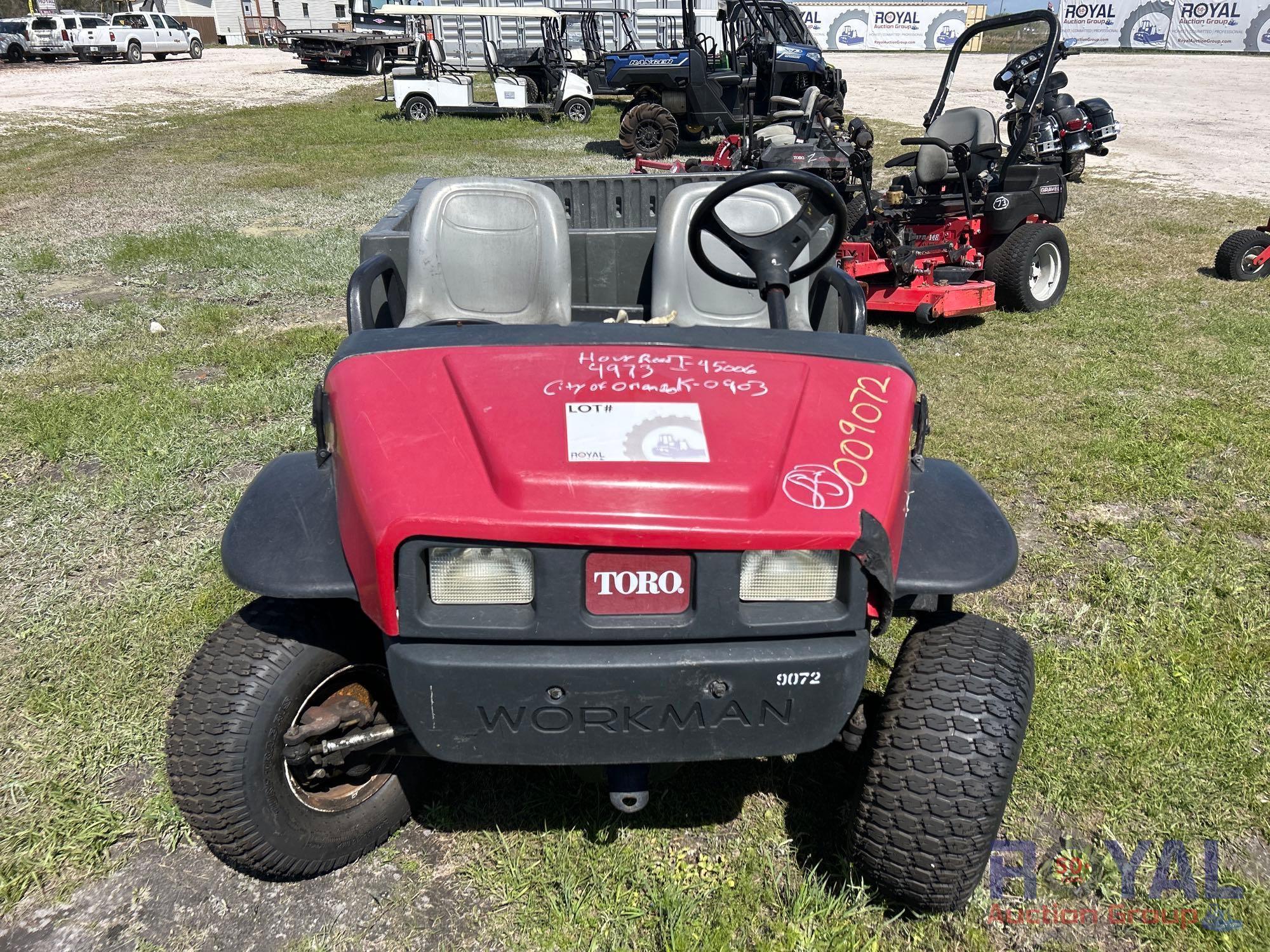2013 Toro 07279 Workman Utility Cart