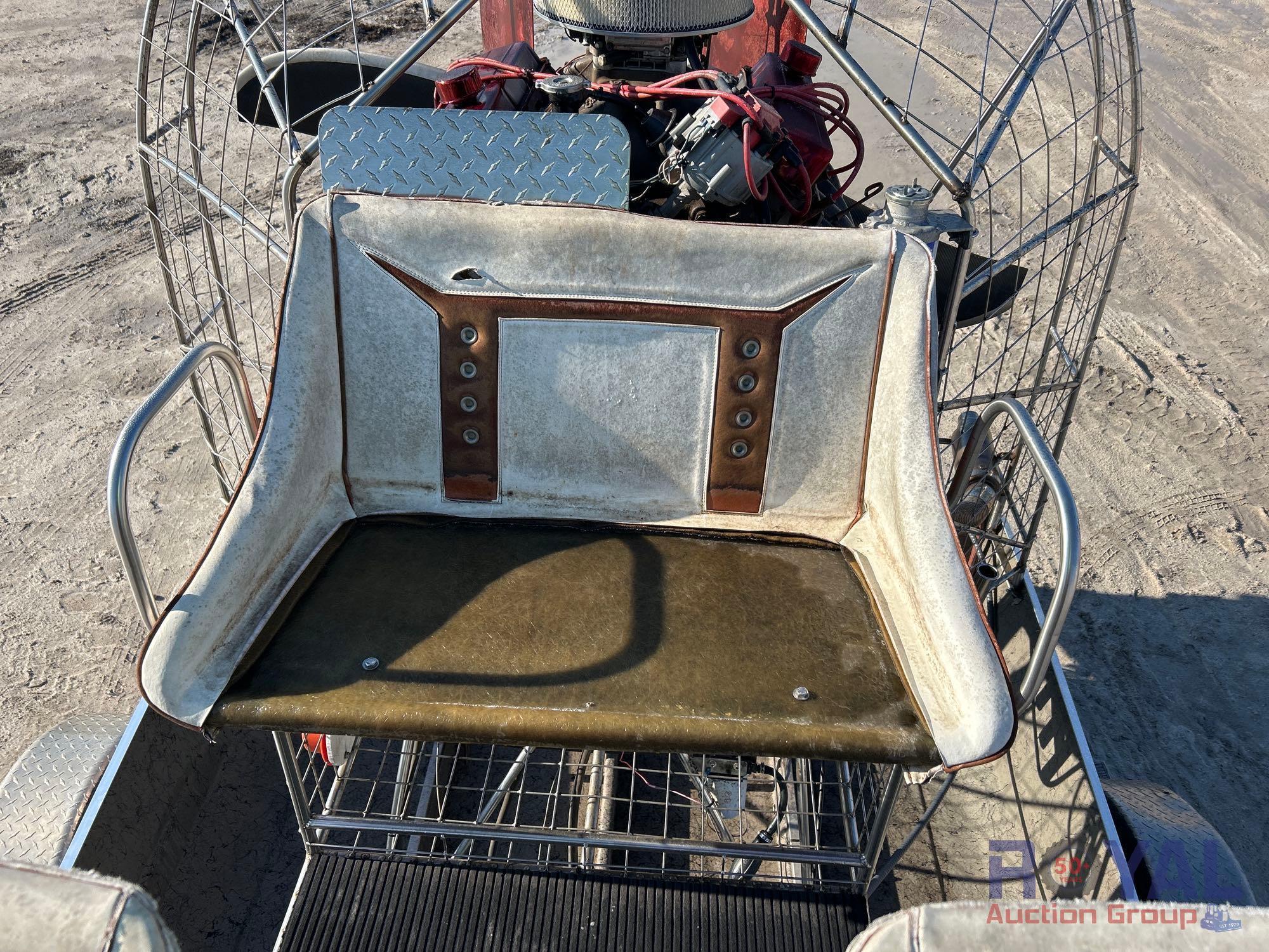2024 X-CITER 13ft Airboat with 18ft Boat Trailer