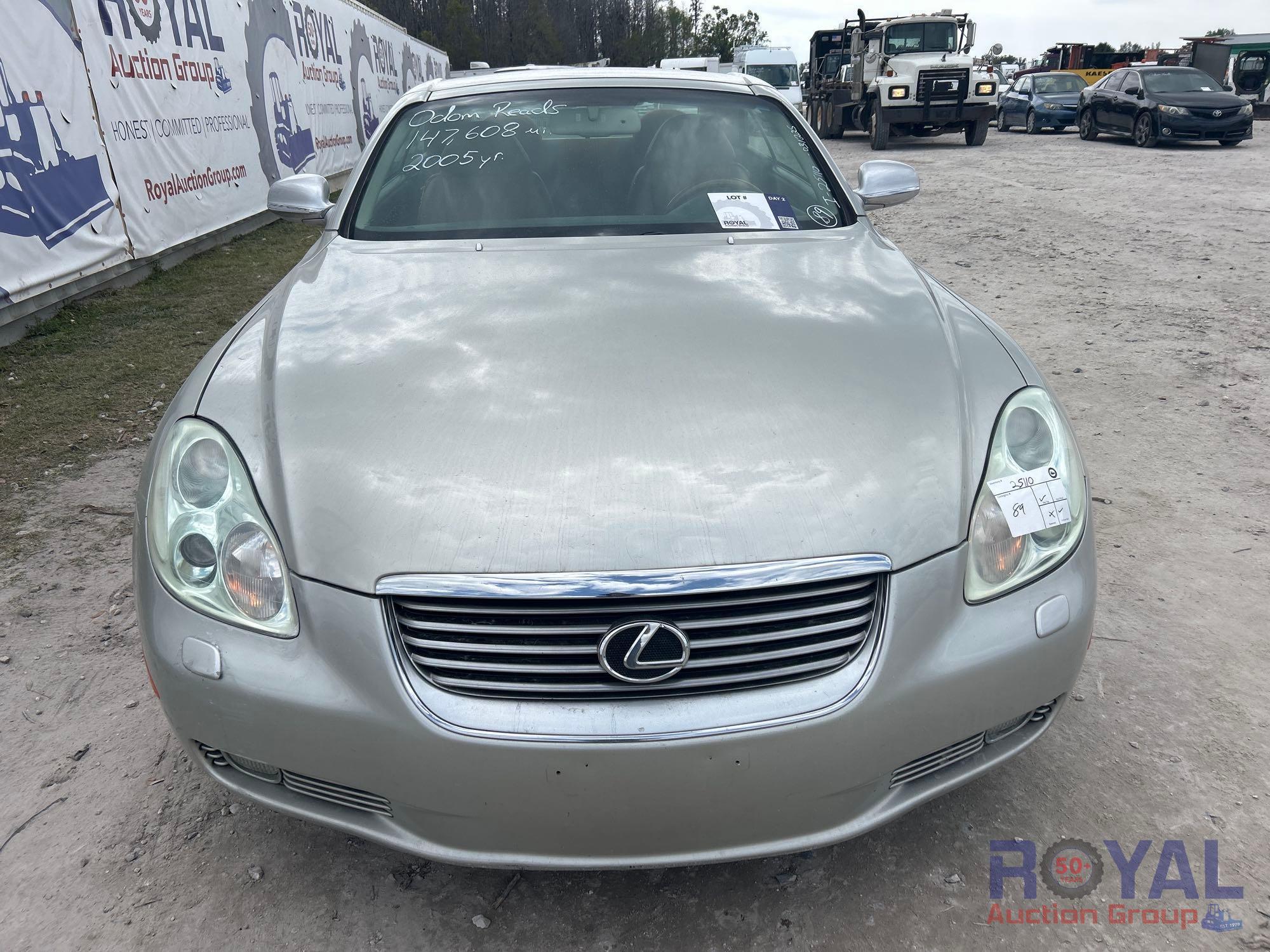 2005 Lexus SC430 Convertible