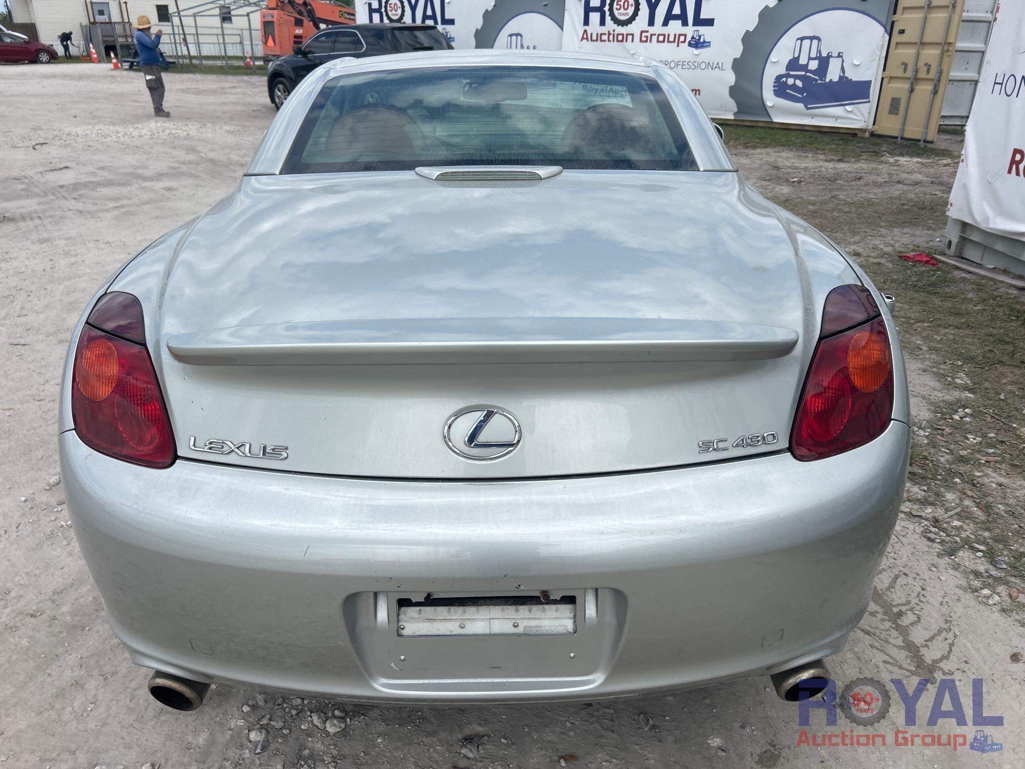 2005 Lexus SC430 Convertible