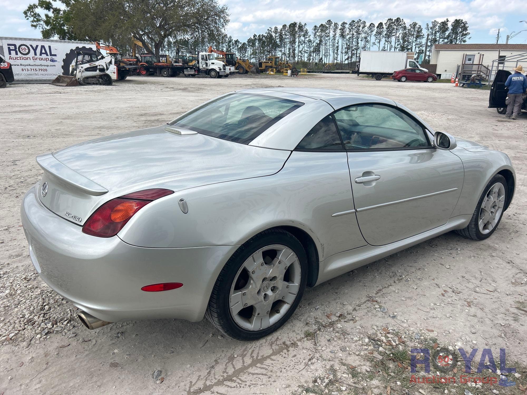 2005 Lexus SC430 Convertible