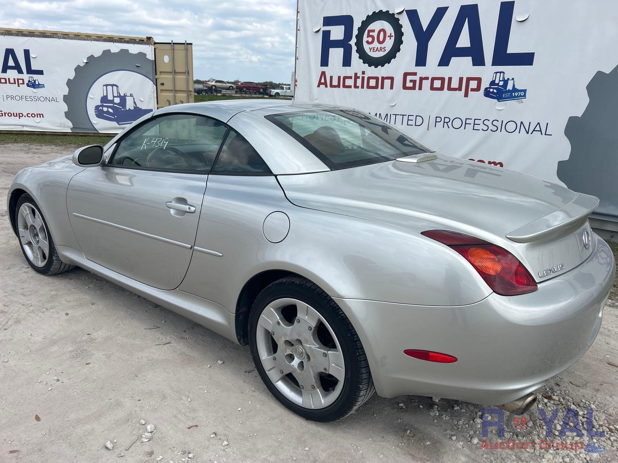 2005 Lexus SC430 Convertible