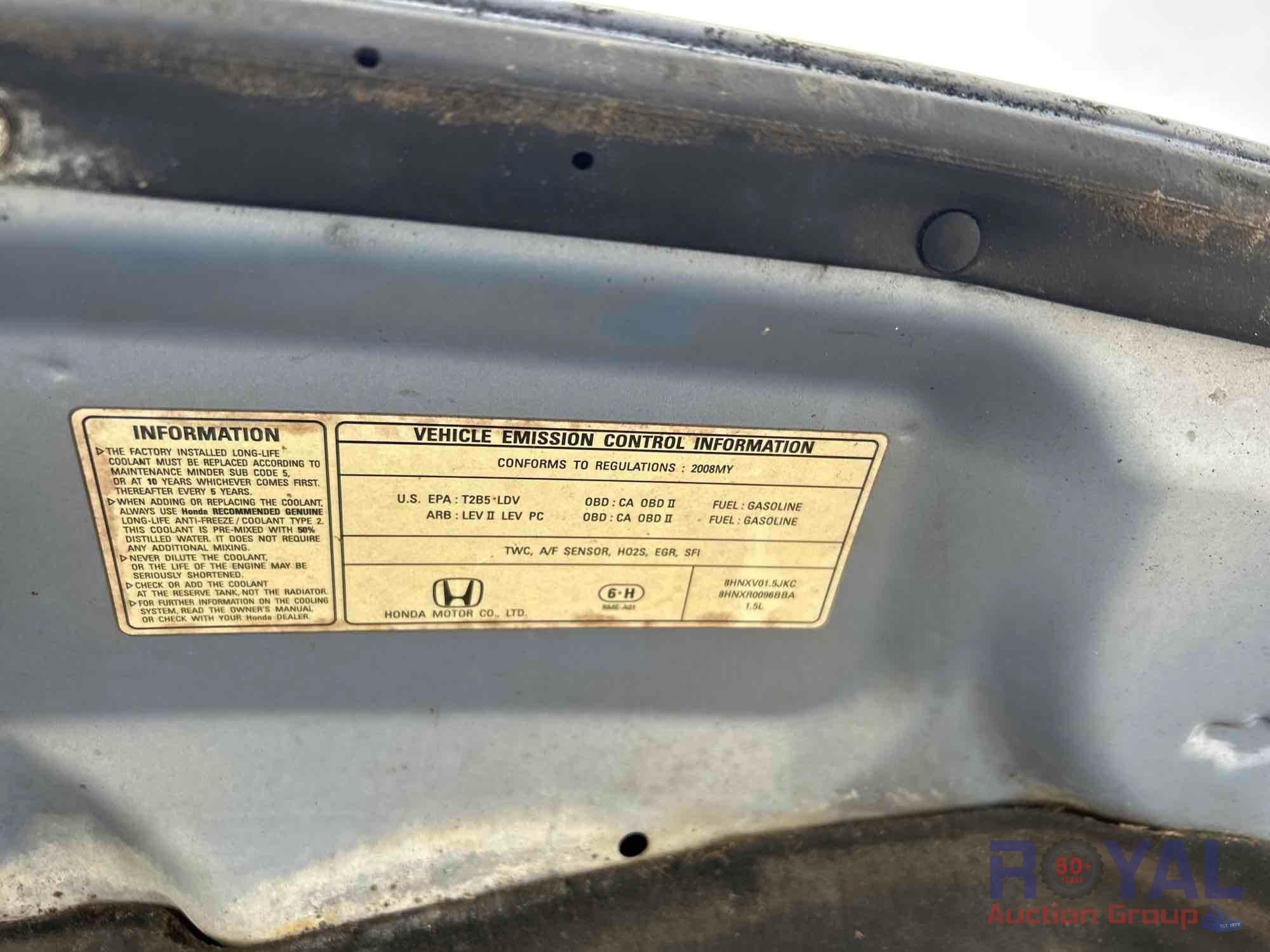 2008 Honda Fit Hatchback