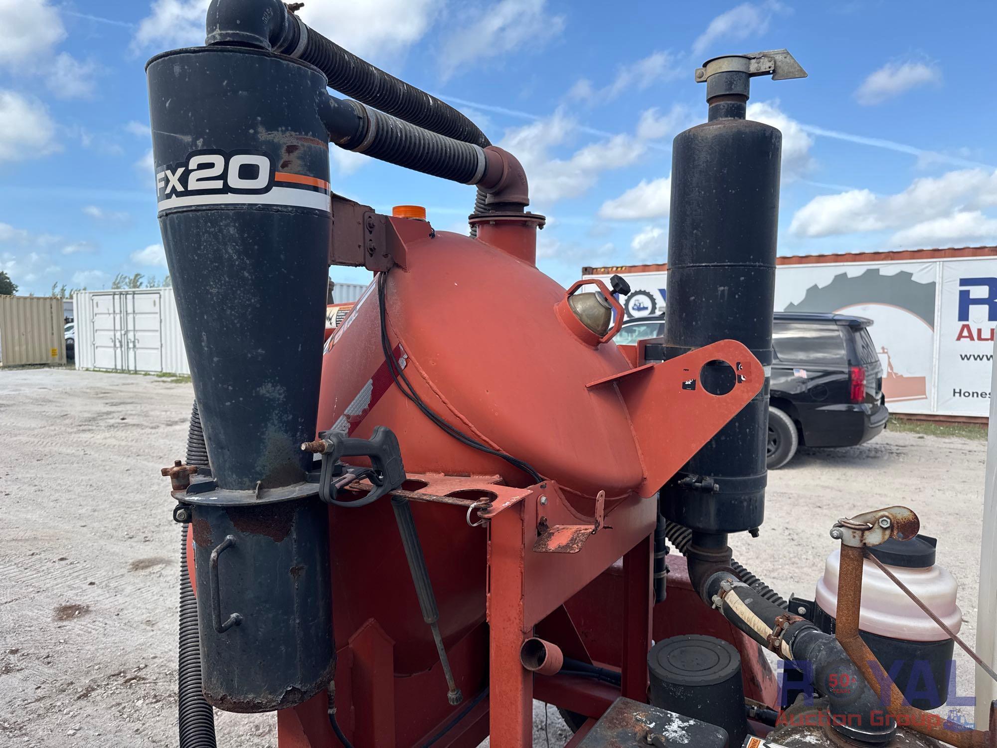 2014 Ditch Witch FX20 Vacuum Excavator S/A Towable Trailer