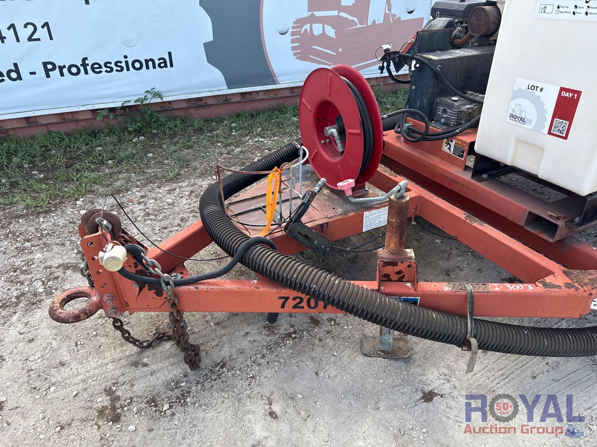 2014 Ditch Witch FX20 Vacuum Excavator S/A Towable Trailer