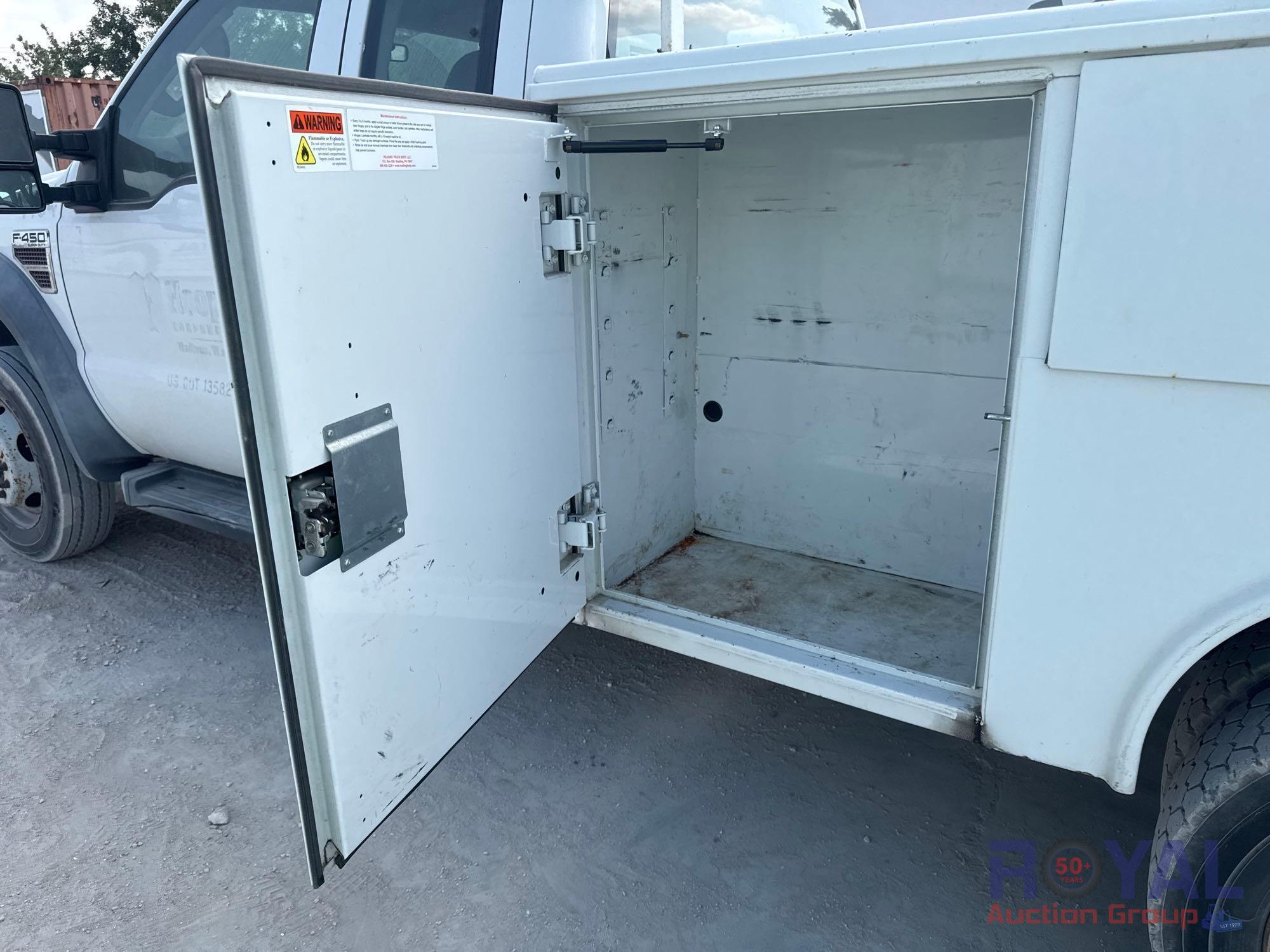 2008 Ford F-450 Ext. Cab Reading Service Truck