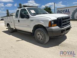 2006 Ford F-250 4x4 Ext. Cab Reading Service Truck