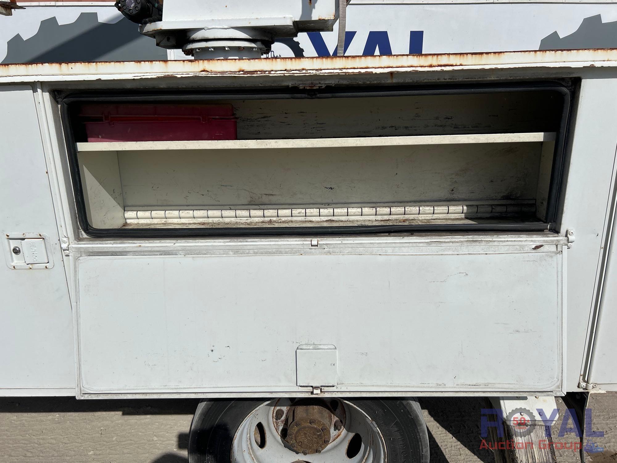 2002 Ford F-550 Altec L37MR 37ft Material Handling Insulated Bucket Truck