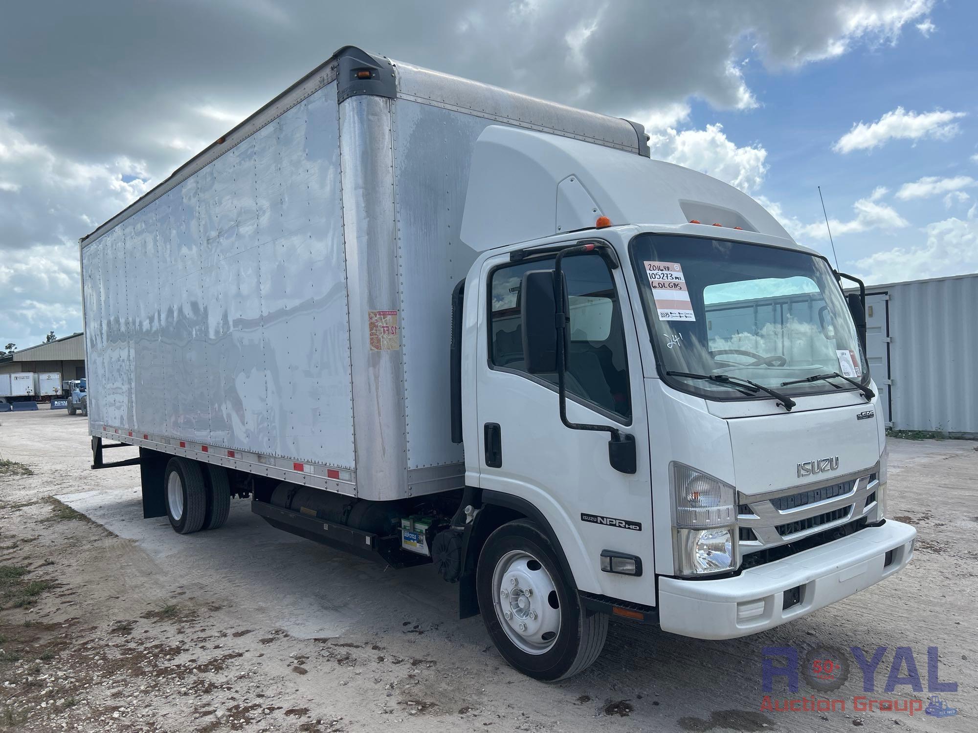 2016 Isuzu NPR-HD Morgan 24ft Box Truck