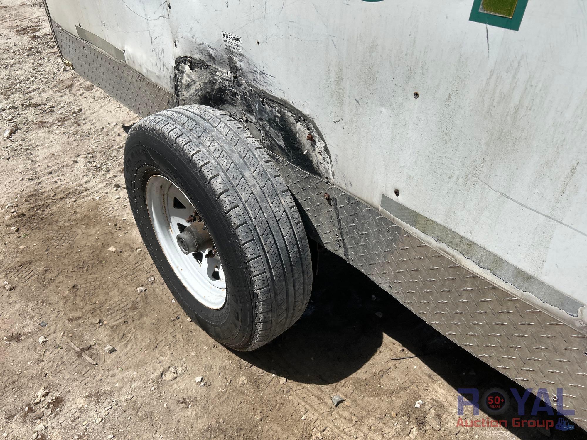 2012 Sun Coast 12ft Enclosed S/A Trailer