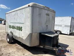 2012 Sun Coast 12ft Enclosed S/A Trailer