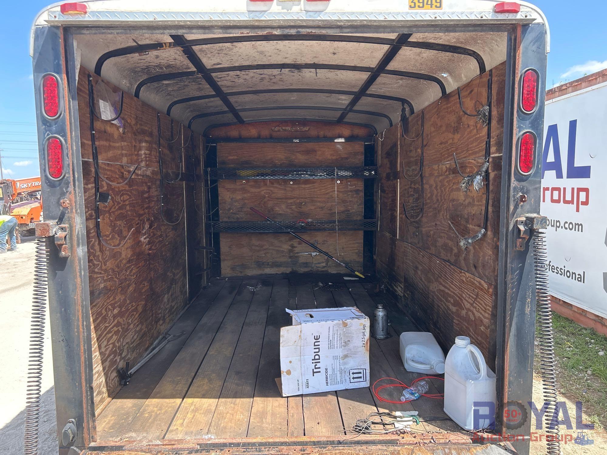 2012 Sun Coast 12ft Enclosed S/A Trailer