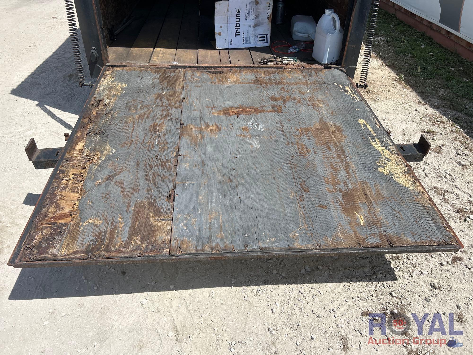 2012 Sun Coast 12ft Enclosed S/A Trailer