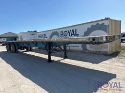 1999 Fontaine 48ft Flatbed T/A Trailer