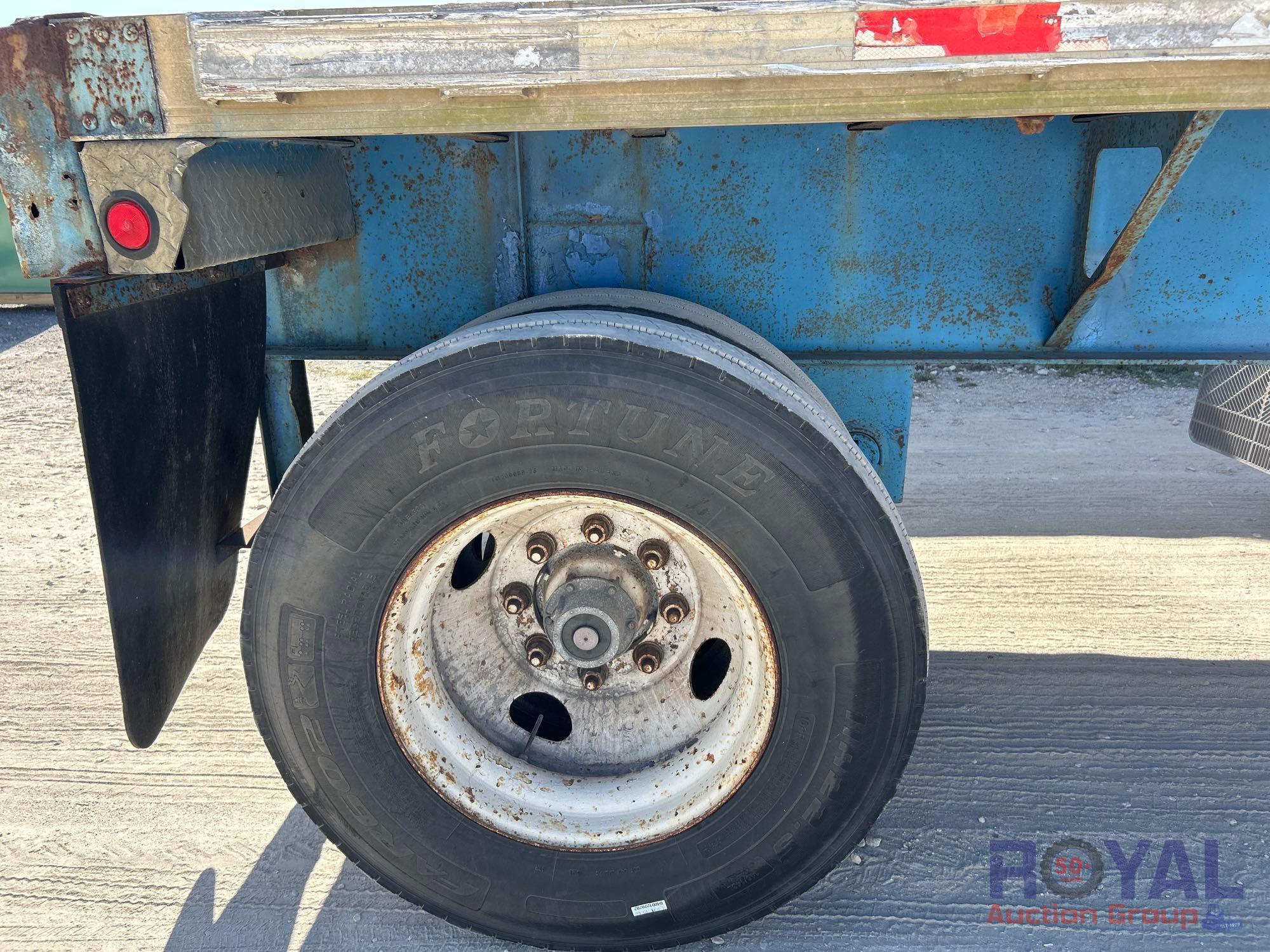 1999 Fontaine 48ft Flatbed T/A Trailer