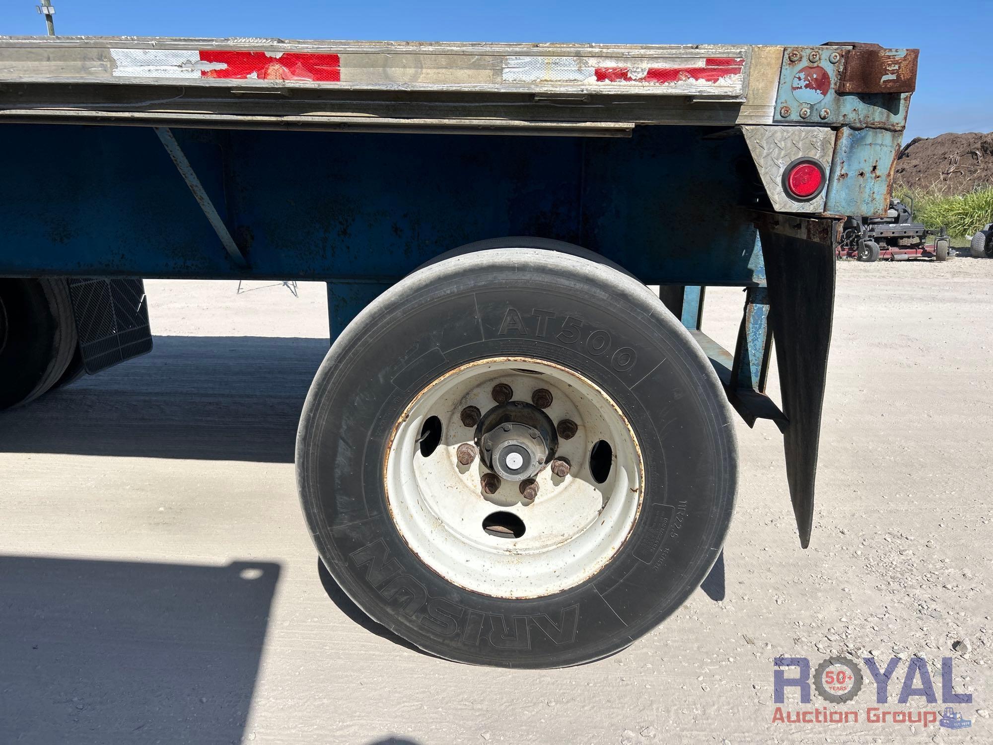 1999 Fontaine 48ft Flatbed T/A Trailer