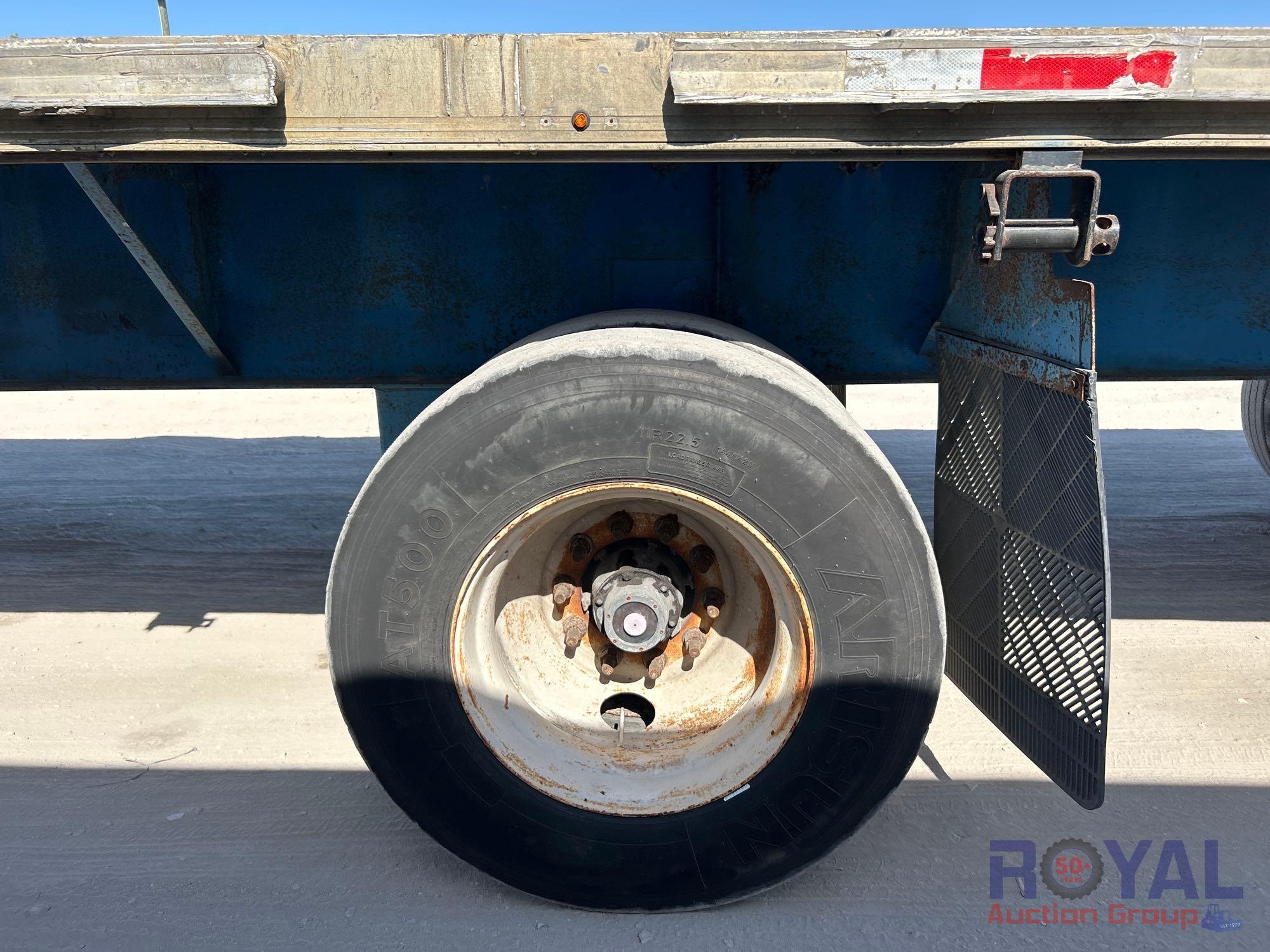 1999 Fontaine 48ft Flatbed T/A Trailer