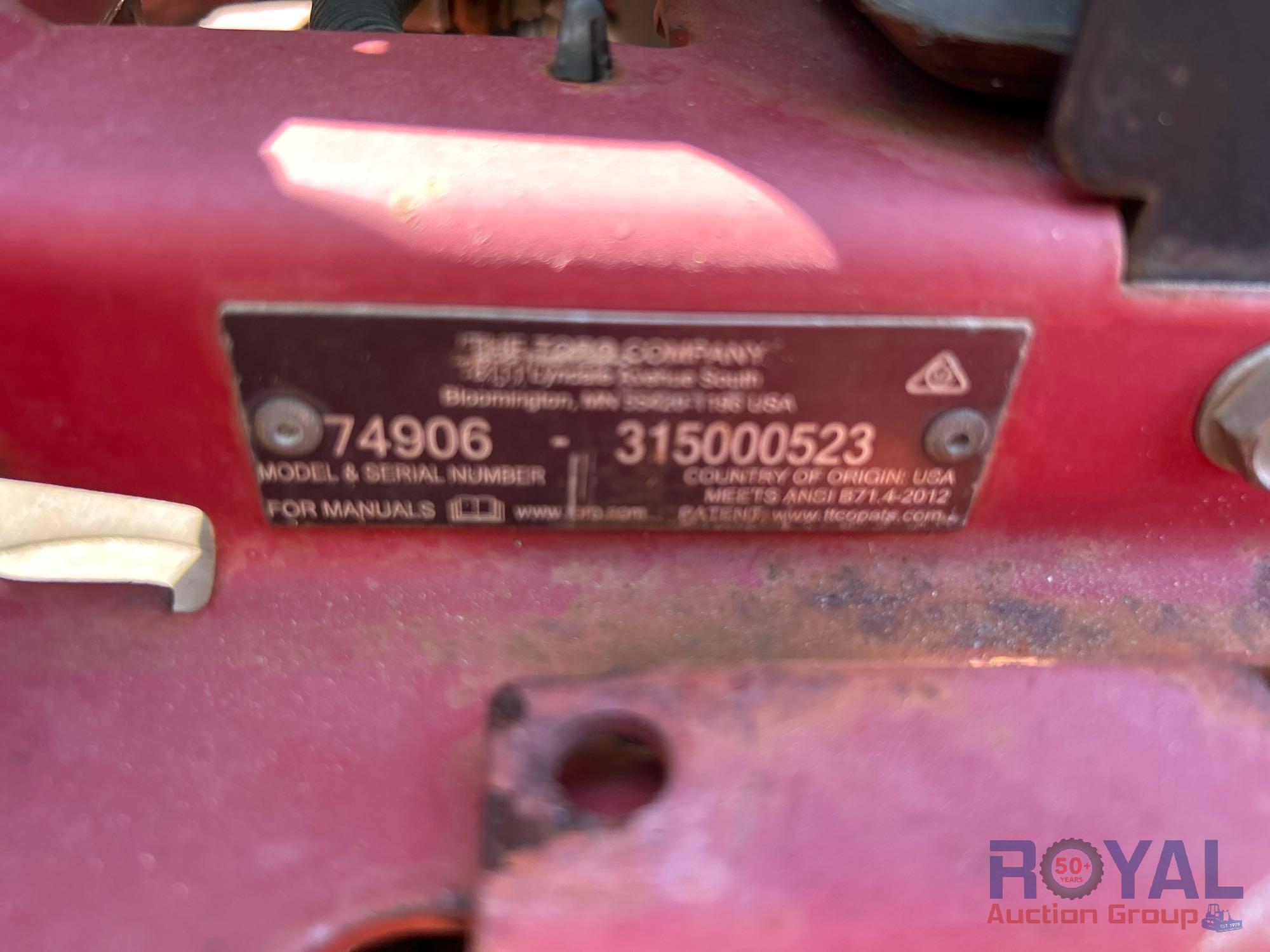 2015 Toro Z Master 5000 54in Zero Turn Mower