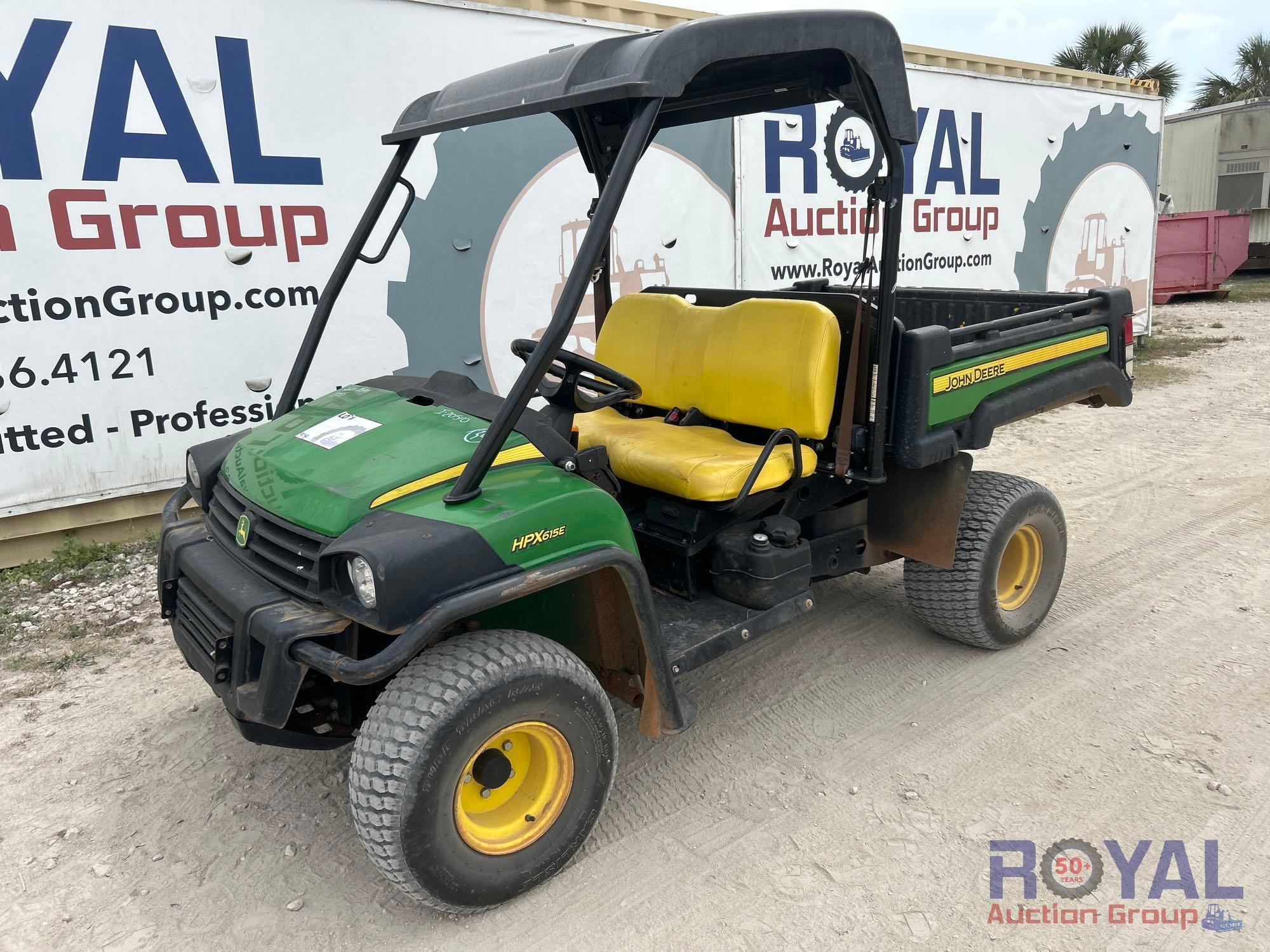 2018 John Deere HPX615E 4x4 Utility Cart