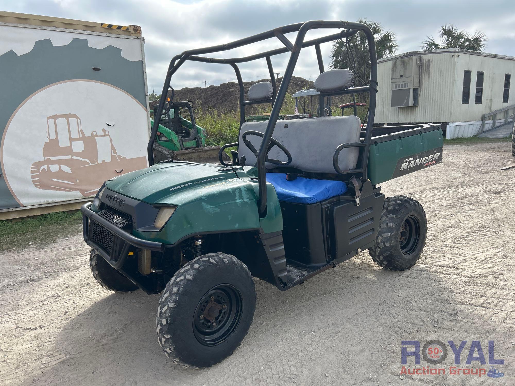 2008 Polaris Ranger XP Sportsman 800 4x4 Utility Cart