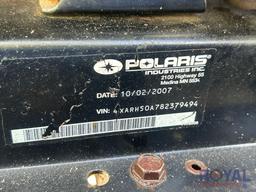 2008 Polaris Ranger XP Sportsman 800 4x4 Utility Cart
