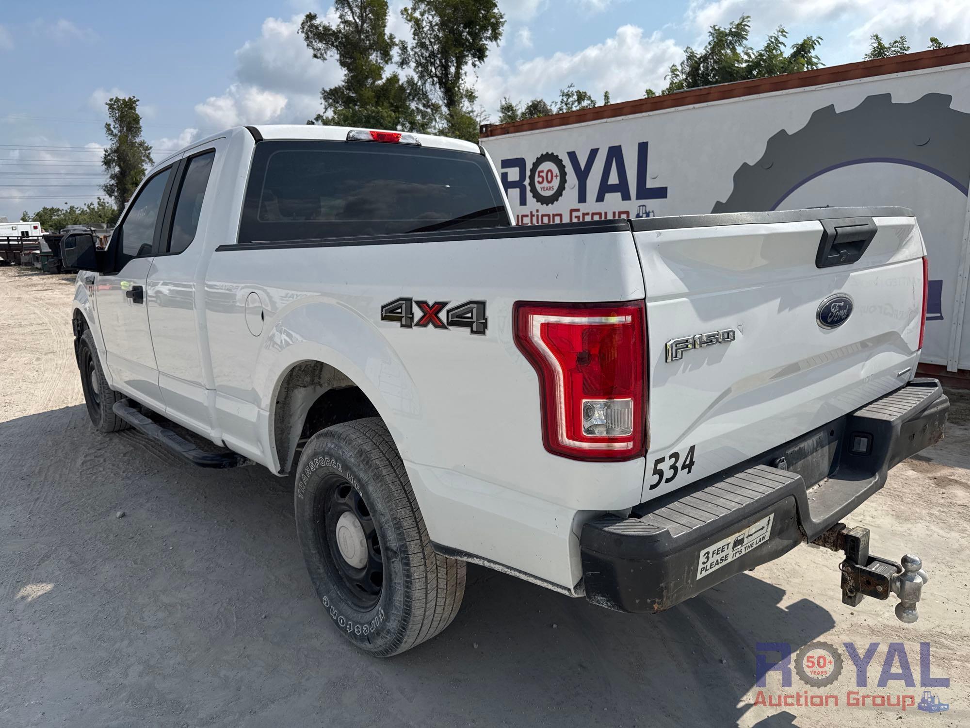 2016 Ford F-150 4x4 Ext. Cab Pickup Truck