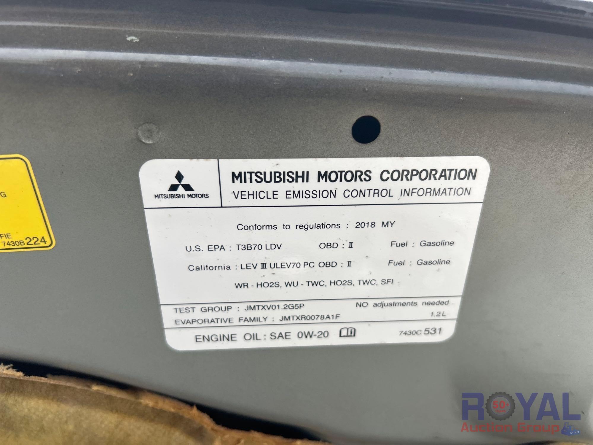 2018 Mitsubishi Mirage SE Hatchback