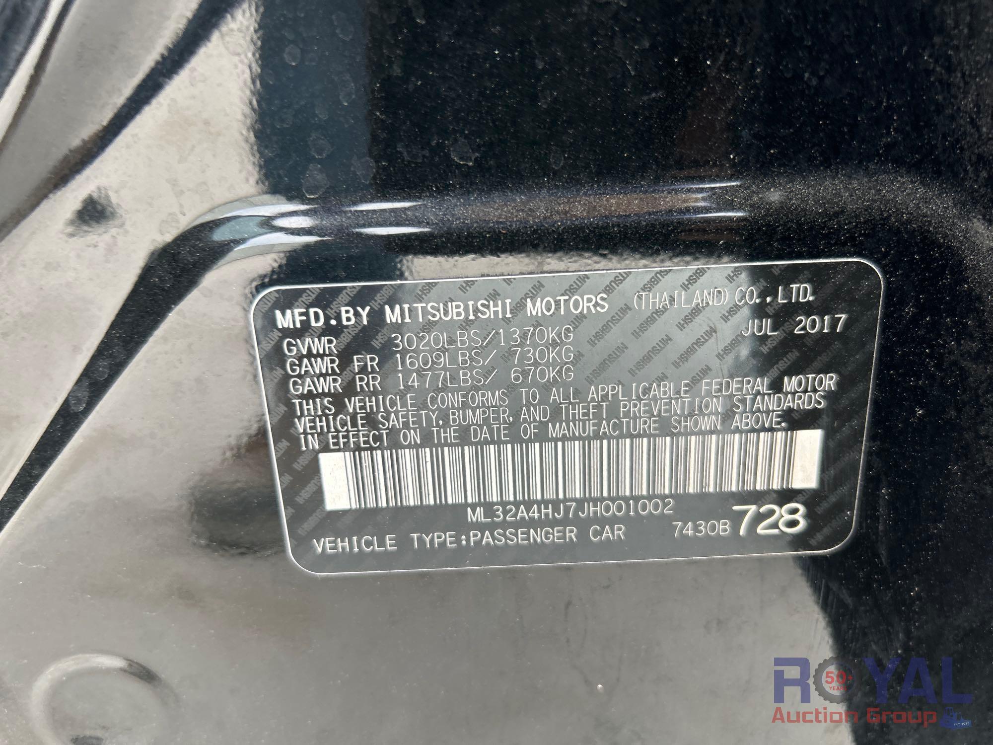 2018 Mitsubishi Mirage SE Hatchback