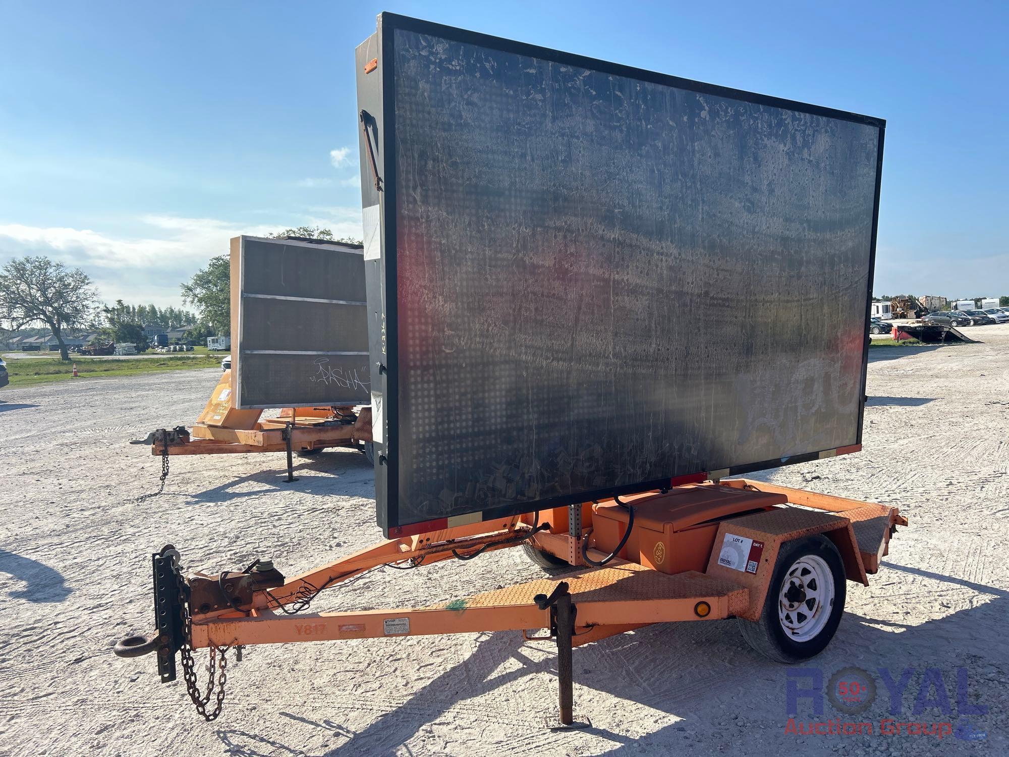 2006 Ver-Mac 1500 RS Towable Solar Message Board