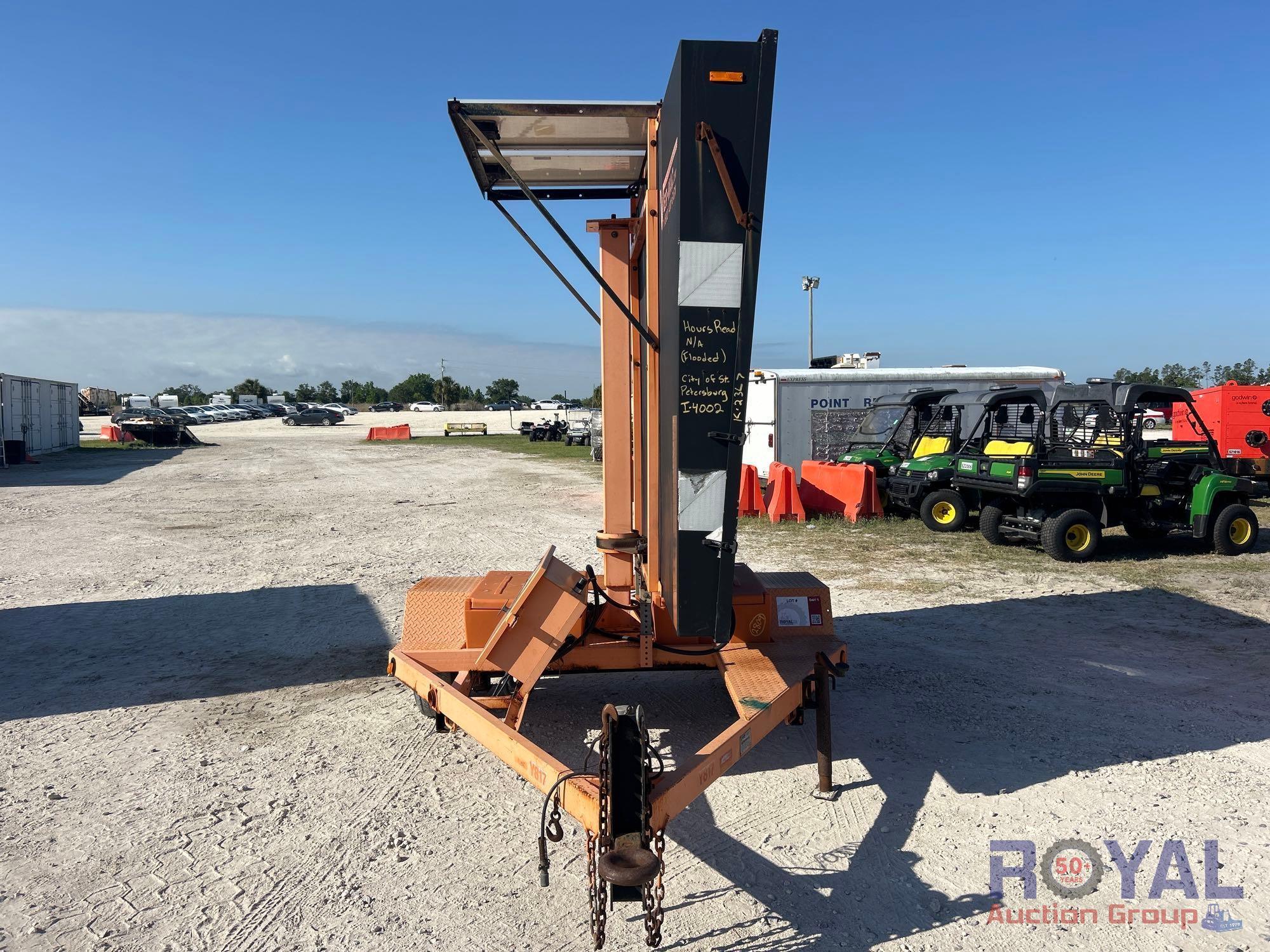2006 Ver-Mac 1500 RS Towable Solar Message Board
