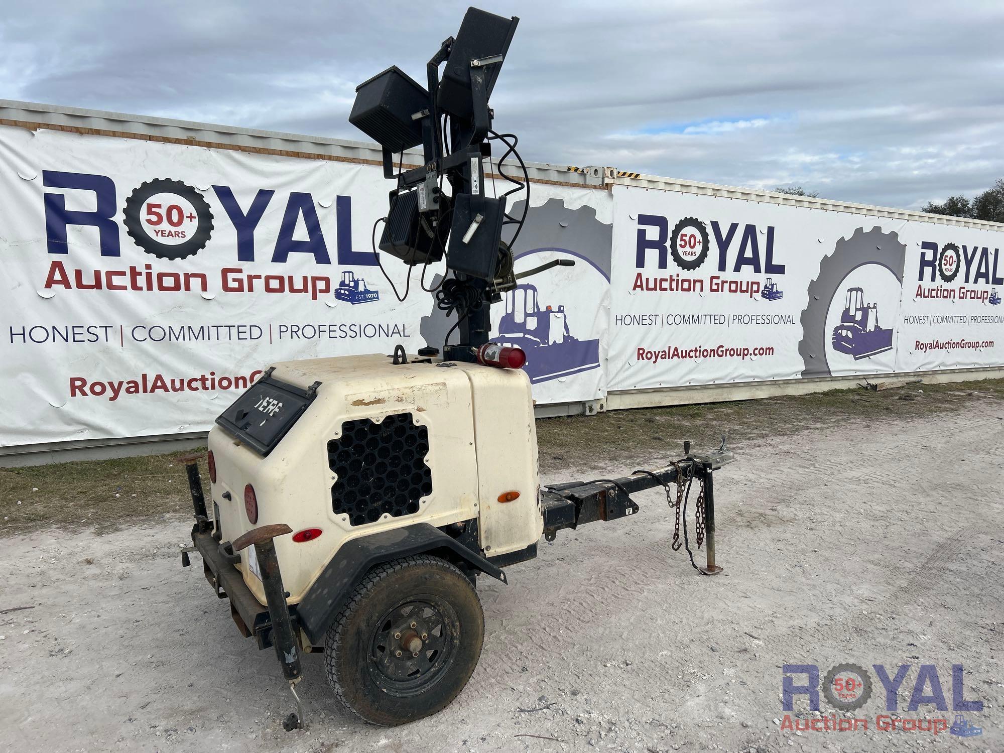 2020 Terex RL4 4000W Towable Light Tower