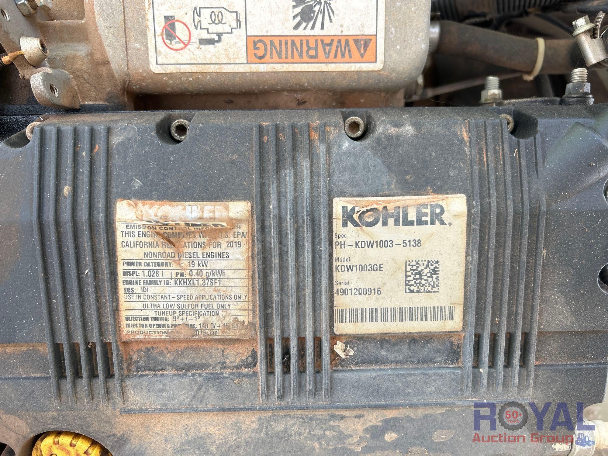2020 Terex RL4 4000W Towable Light Tower