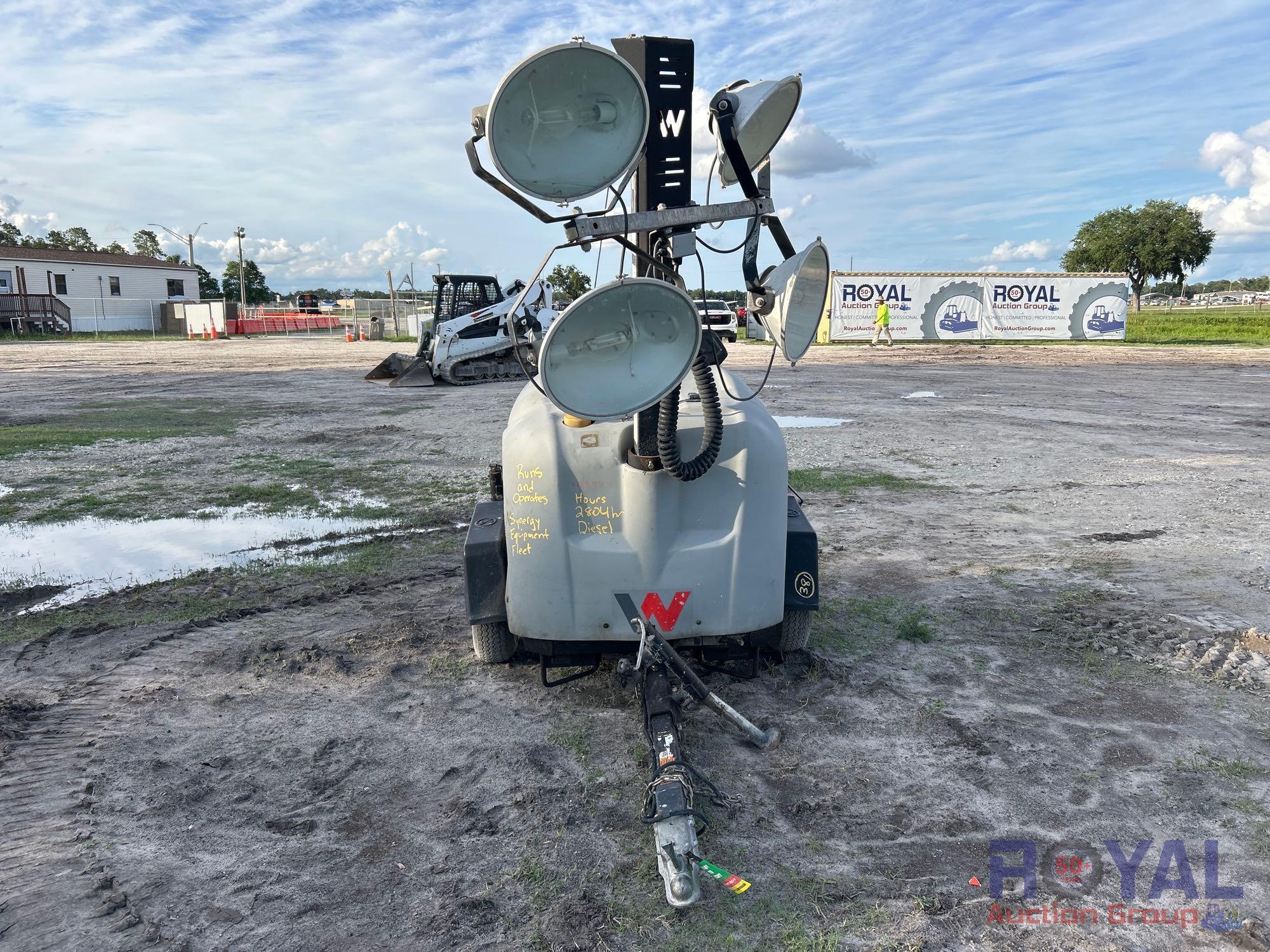 2022 Wacker Neuson LTV6 S/A Towable Light Tower