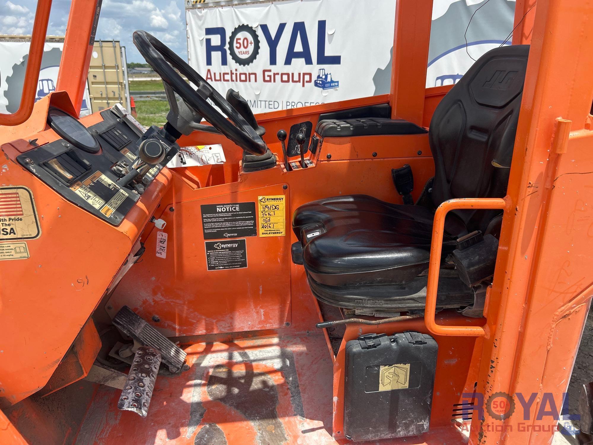 2018 JLG 10054 10,000lb 4x4 Rough Terrain Telehandler