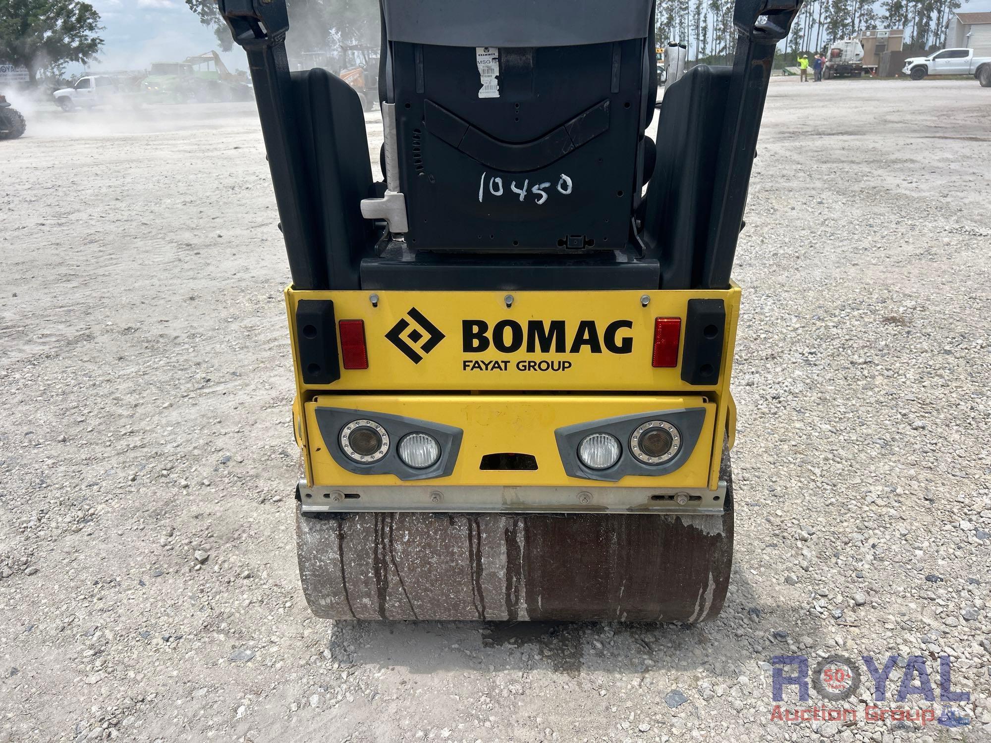 2017 Bomag BW90 AD-5 Vibratory Articulating Tandem Smooth Drum Roller