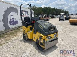 2017 Bomag BW90 AD-5 Vibratory Articulating Tandem Smooth Drum Roller