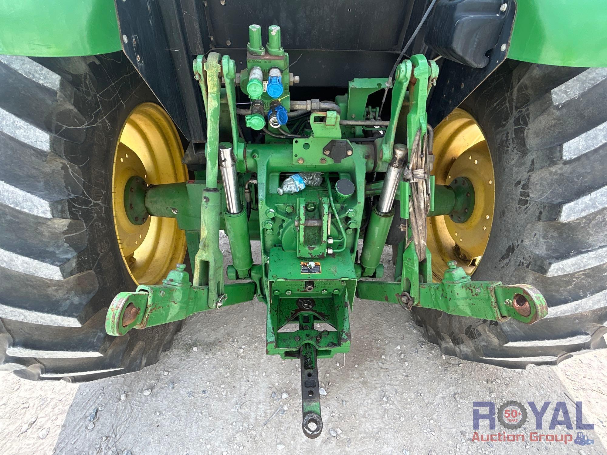 2013 John Deere 6130D 4WD Agricultural Utility Tractor