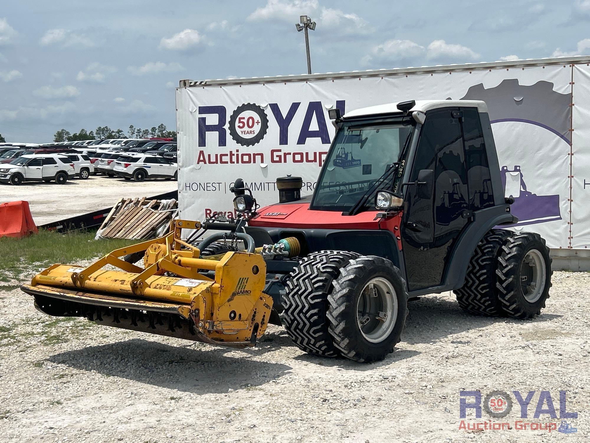 2017 AEBI TT240 Terratrac 4WD Tractor with Alamo 76in Flail Mower
