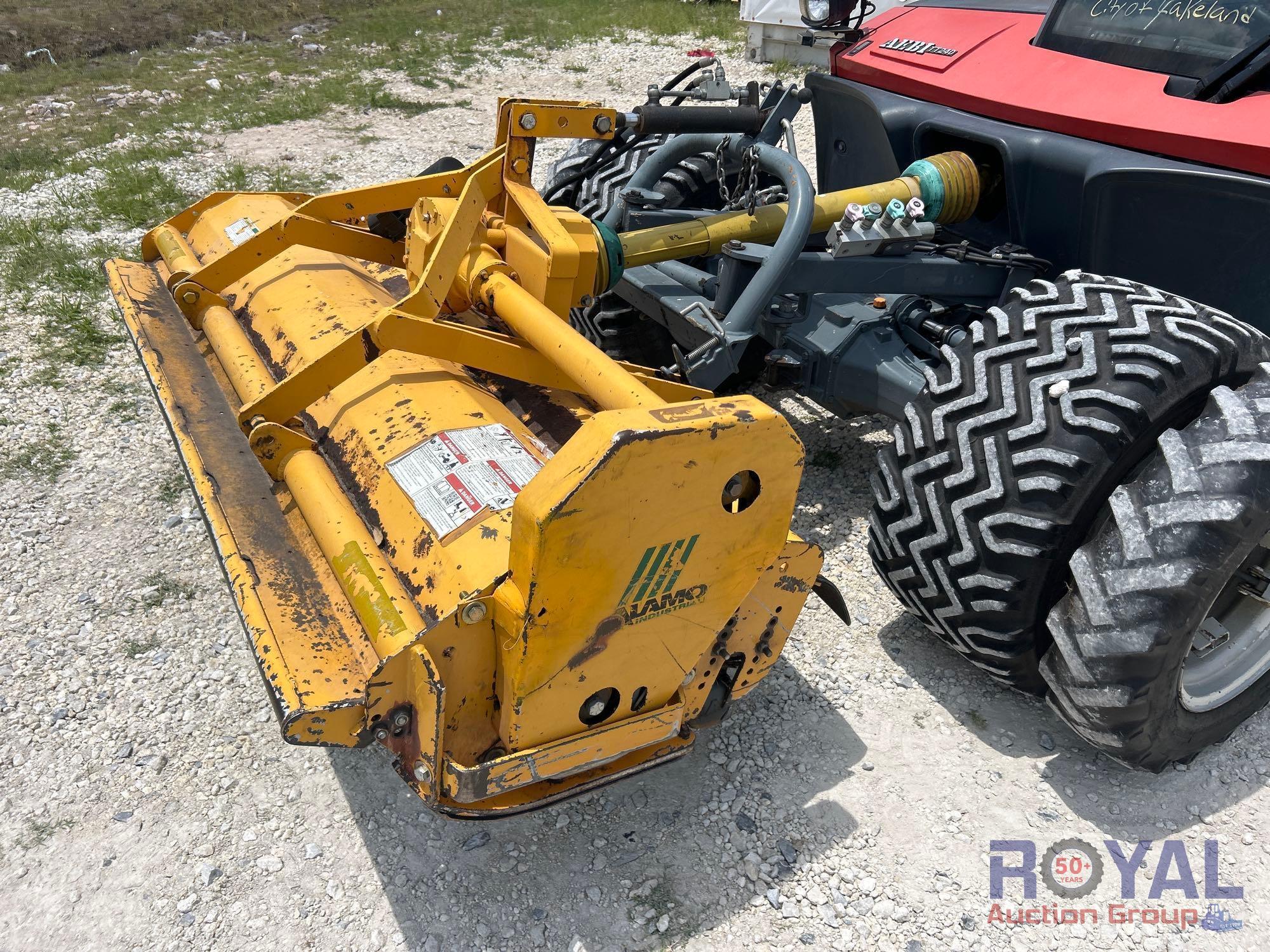 2017 AEBI TT240 Terratrac 4WD Tractor with Alamo 76in Flail Mower