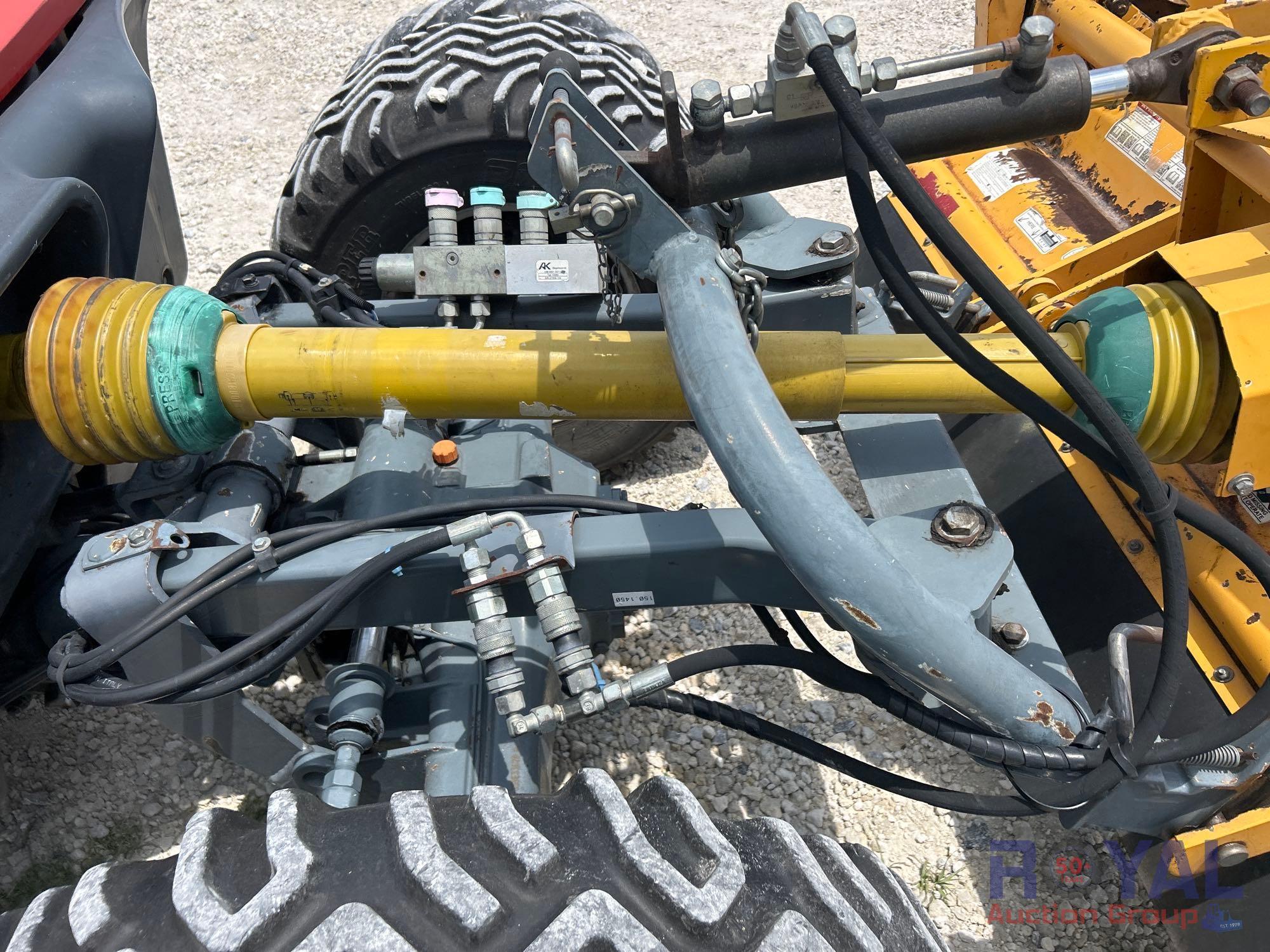 2017 AEBI TT240 Terratrac 4WD Tractor with Alamo 76in Flail Mower